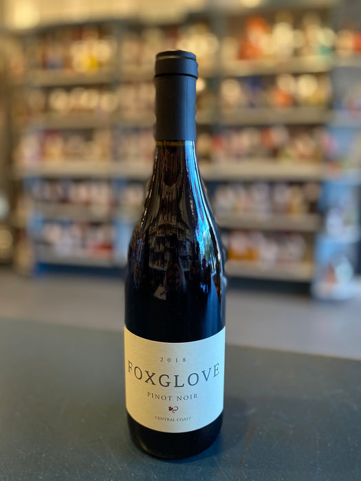 FOXGLOVE PINOT NOIR, CENTRAL COAST CALIFORNIA 2018