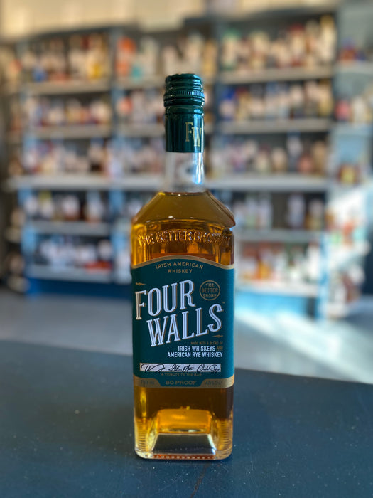 FOUR WALLS IRISH AMERICAN WHISKEY