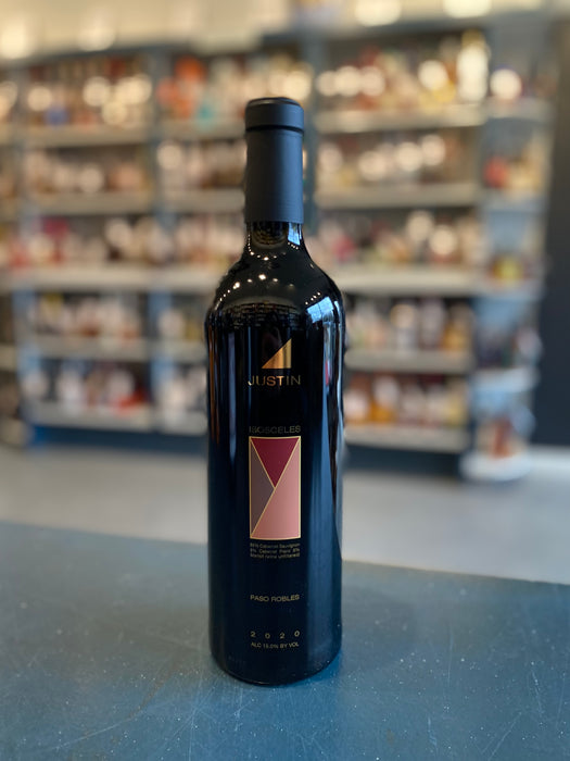 JUSTIN 'ISOSCELES' PASO ROBLES CABERNET SAUVIGNON, CALIFORNIA 2020