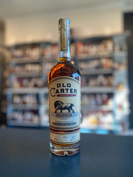 Old Carter Batch 1 Bourbon Whiskey 2018, 108.9 Proof