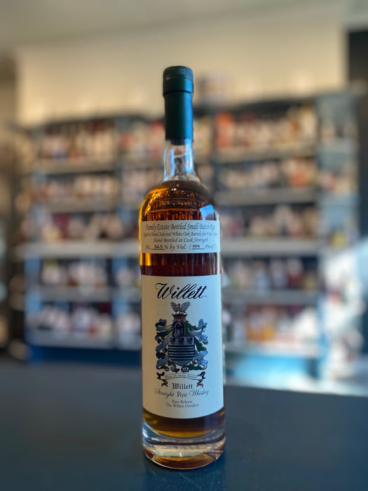 Willet 4 Year Old Barrel Proof Rye Whiskey, 109 Proof