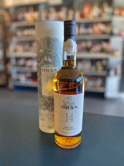 OBAN 14YR WEST HIGHLAND SINGLE MALT SCOTCH WHISKY