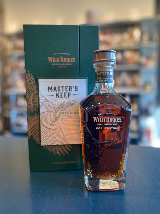 Wild Turkey Batch No. 1 Master's Keep Cornerstone Straight Rye Whiskey, 109 Proof