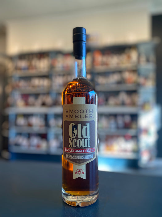 Smooth Ambler Old Scout 13 Year Old Single Barrel Select Cask Strength Bourbon Whiskey, 100.2 Proof