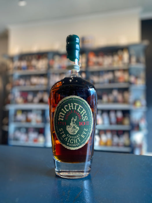 Michter's 10 Year Single Barrel Straight Rye Whiskey 2018, 92.8 Proof