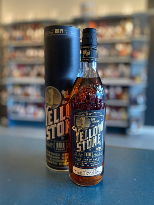 Yellowstone 2017 Limited Edition Bourbon Whiskey Finished in Charred Wine Casks, 101 Proof