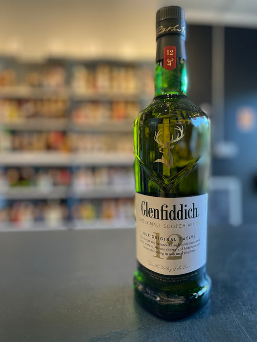 GLENFIDDICH 12YR SINGLE MALT SCOTCH WHISKY